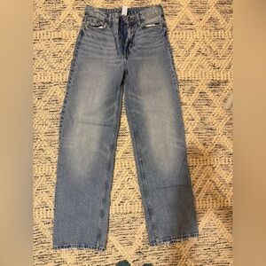 H&M Light Blue Straight Leg Women's Jeans